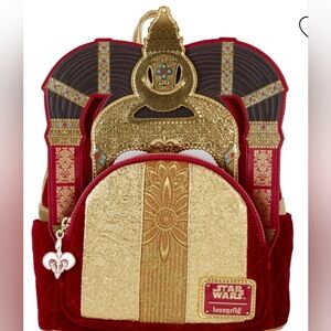 NWT LE 25th anniversary Queen Aimdala loungefly bag